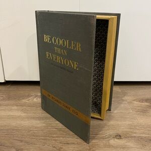 FREE WITH PURCHASE Decorative book shaped storage box